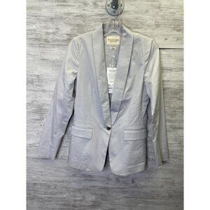 Wildfang Ace Tux Blazer Size S Light Grey Gender Neutral